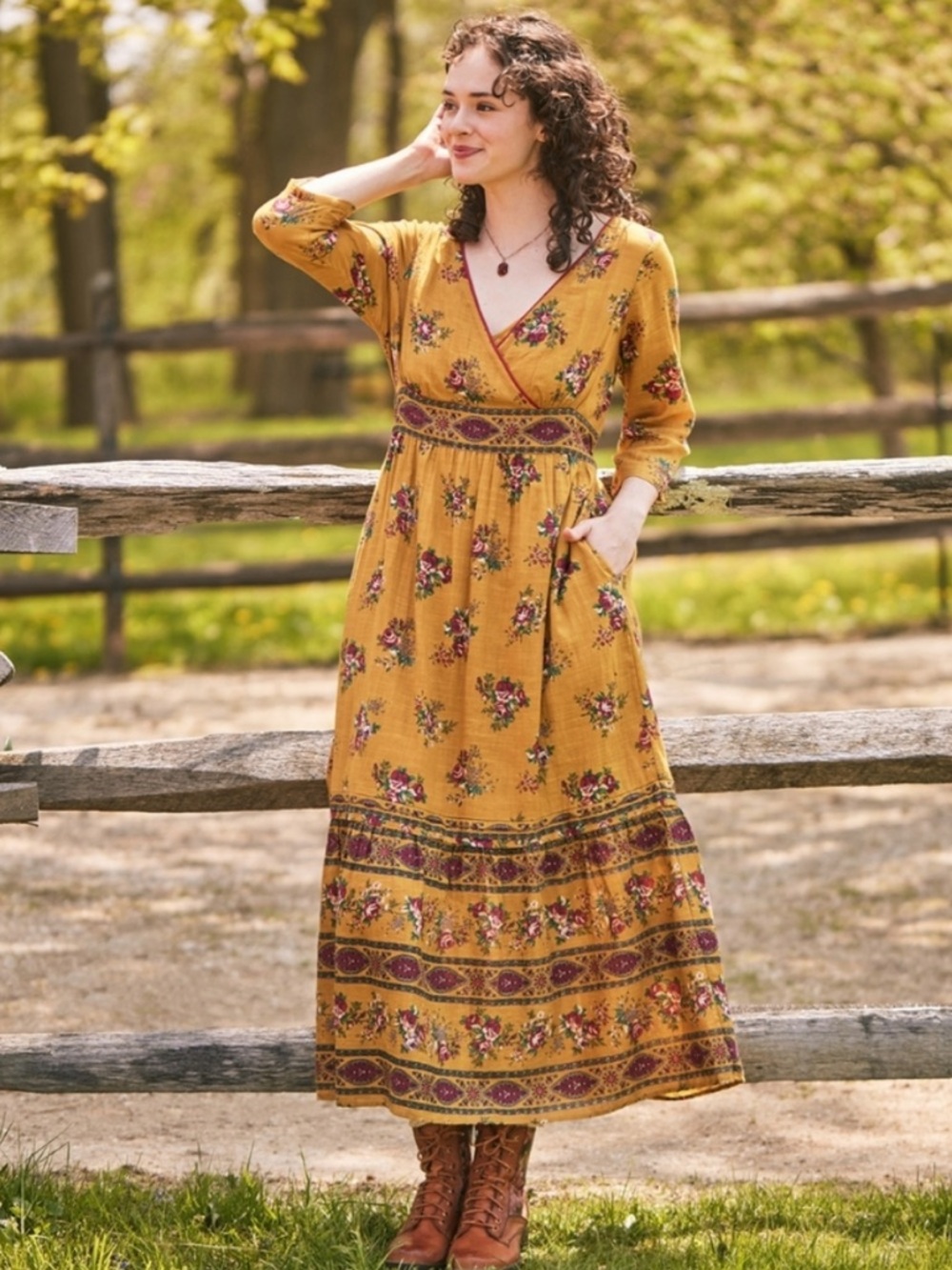 April Cornell Chateau Hostess Midi Dress XXS